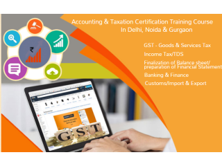 GST Training in Chandni Chowk, Delhi, SLA Institute, Accounting, Taxation, Tally, Finance & SAP FICO Classes,