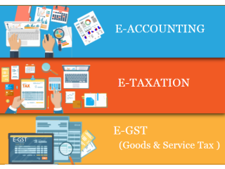 Accounting Certification in Malviya Nagar, Delhi, SLA Institute, Taxation, Tally, Finance, GST & SAP FICO, 100% Job, Free Demo Classes