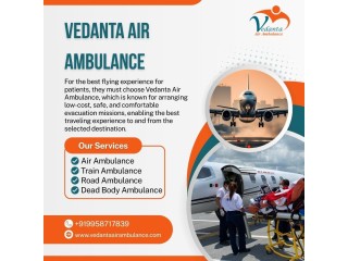 Advanced Air Ambulance with Proper Medical System from Mumbai