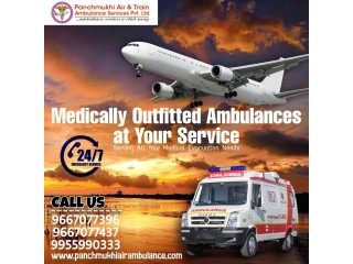 With Specialised Medical Crew, Get Top-Notch Air Ambulance from Mumbai by Panchmukhi