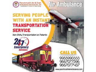 With Skilled Paramedics, Use an Air Ambulance from Chennai by Panchmukhi
