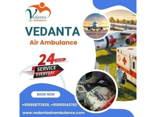 Vedanta Air Ambulance Service in Bhubaneswar for Quick Transfer of Patients at Affordable Prices