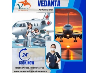 Vedanta Air Ambulance Service in Raipur offers finest Patient Transfer Service at Low-fare