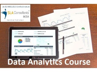 Data Analytics Course in Punjabi Bagh, Delhi,  SLA Business Analyst Classes, Python, Tableau, Power BI Certification with 100% Job