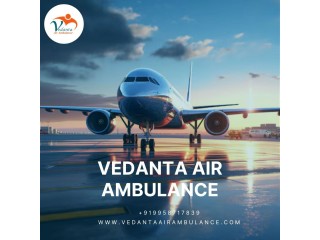 Matchless Air Ambulance in Delhi given by Vedanta 24/7