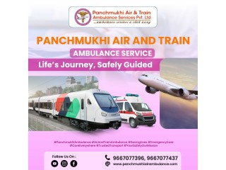 At minimum Fare Get Panchmukhi Air Ambulance Varanasi with Medical Care