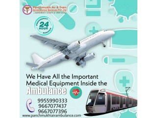 With Total Medical Features, Pick Dependable Air Ambulance from Hyderabad by Panchmukhi