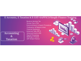 Accounting Course in Delhi, with Tally, GST, SAP FICO Certification by SLA Institute, Mayur Vihar, 100% Job Placement