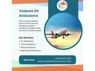 Successful Patient Transportation from Hyderabad by Vedanta Air Ambulance