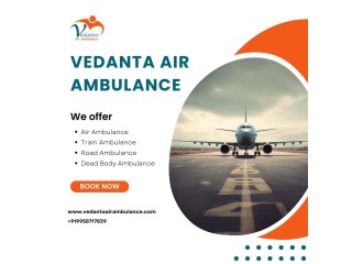 With Quality Medical Features, Air Ambulance in Delhi