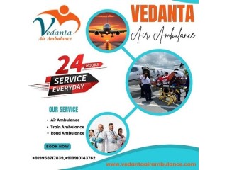 Take Vedanta Air Ambulance Service in Bangalore with Superb Healthcare Facility