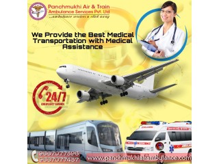Avail the Excellent Air Ambulance from Mumbai with Critical Care Services by Panchmukhi