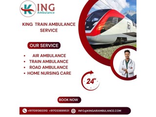 King Train Ambulance Service is making patient transfer in Raipur very comfortable and hassle free