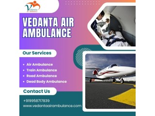 ICU Air Ambulance from Patna with a Trained Medical Team