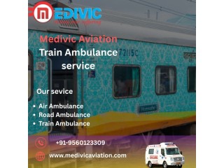 Medivic Aviation Train Ambulance in Mumbai Provides a Comfortable Transportation Solution