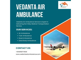 Select Air Ambulance with an Experienced MD Doctor from Kolkata