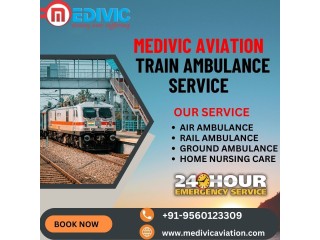 Medivic Aviation Provides Safety during Critical Travel in Bangalore through Its Train Ambulance