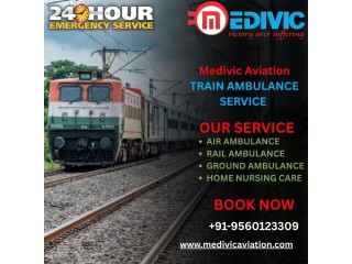 Medivic Aviation Provides Exceptional Medical Personnel in Train Ambulances in Patna