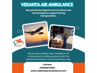 Choose the World-level Air Ambulance in Kolkata with an Advanced Medical Setup