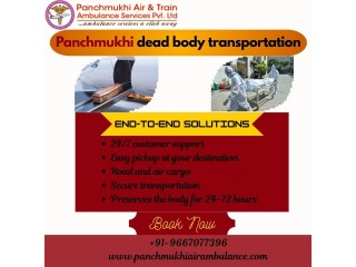 Panchmukhi Dead Body Transportation in Kolkata- Desired Destination Safely and Quickly Transfer