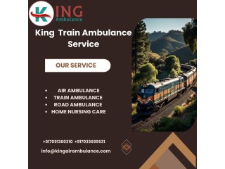 King Train Ambulance Service provides safe transfer facility to patients in Jamshedpur