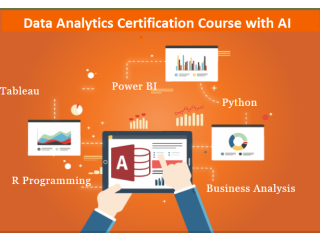2026 Best Institute, Data Analyst Certification Course in Delhi, with AI & ChatGPT [English], Redesign Job with AI Skills,