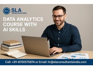 Certified Data Analyst Course Online - Job Oriented Institute, Shift Job with AI Skills in 2026, by SLA Consultants India,